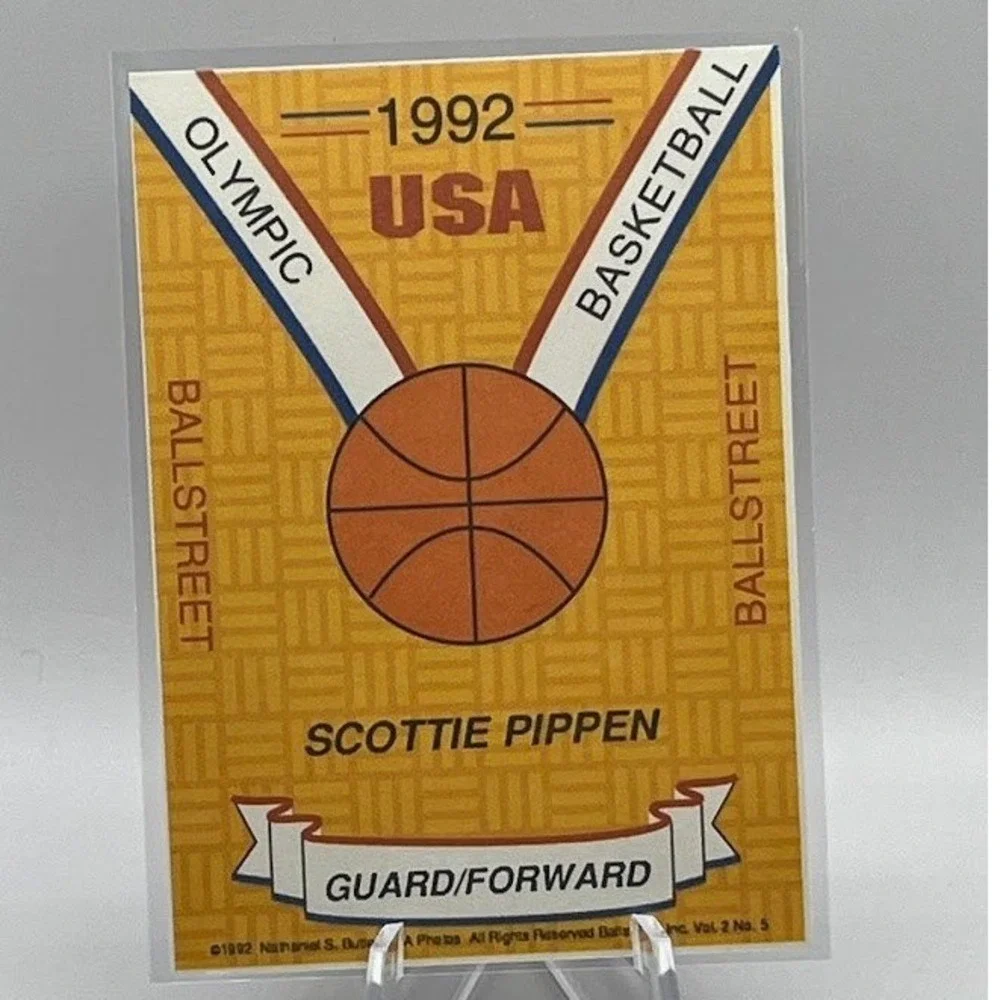 Scottie Pippen 1992 Ballstreet Vol 2 No 5 NBA Team USA